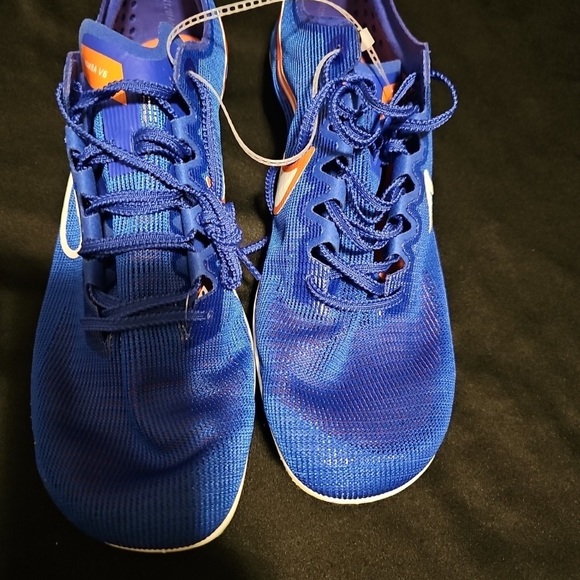 Nike Zoom Mamba 6 Track Field Distance Spike Blue White DR2733400 Men's Sz 12